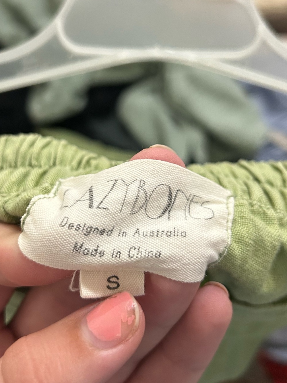 Lazy Bones 100% linen wide leg pants - Picture 5 of 6